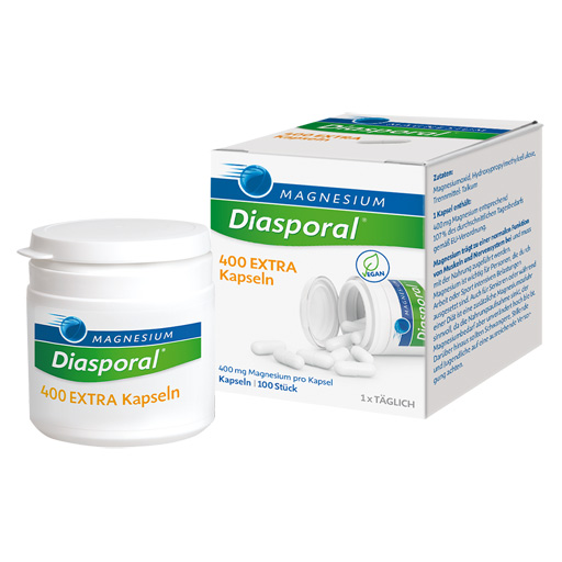 MAGNESIUM DIASPORAL 400 Extra Kapseln  100 St  Kapseln