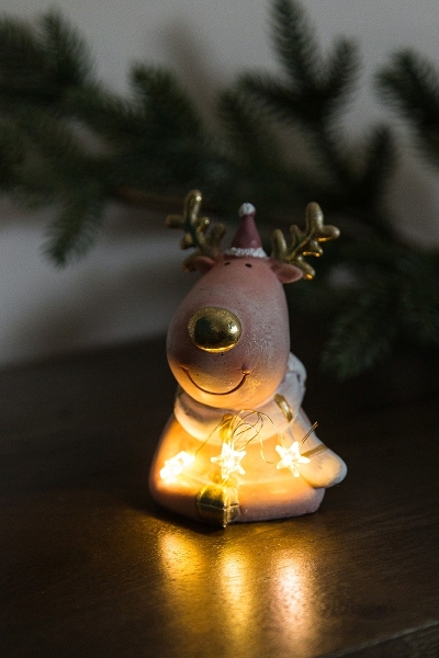 MyFlair ELK W/LED LIGHT,PC