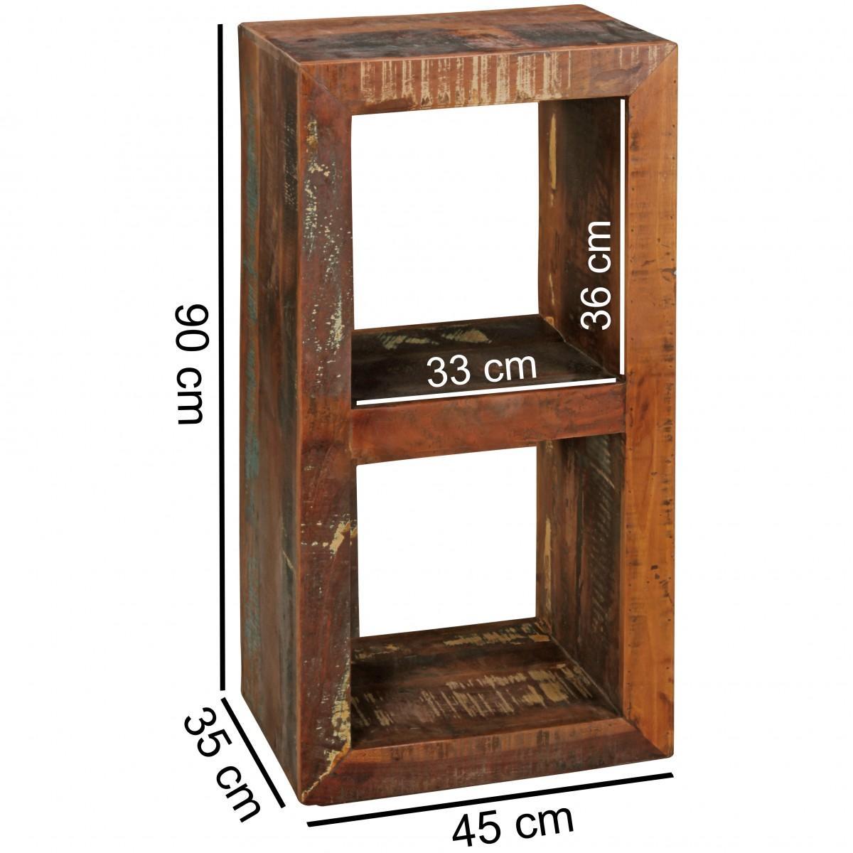Wohnling Standregal 45 x 35 x 90 cm