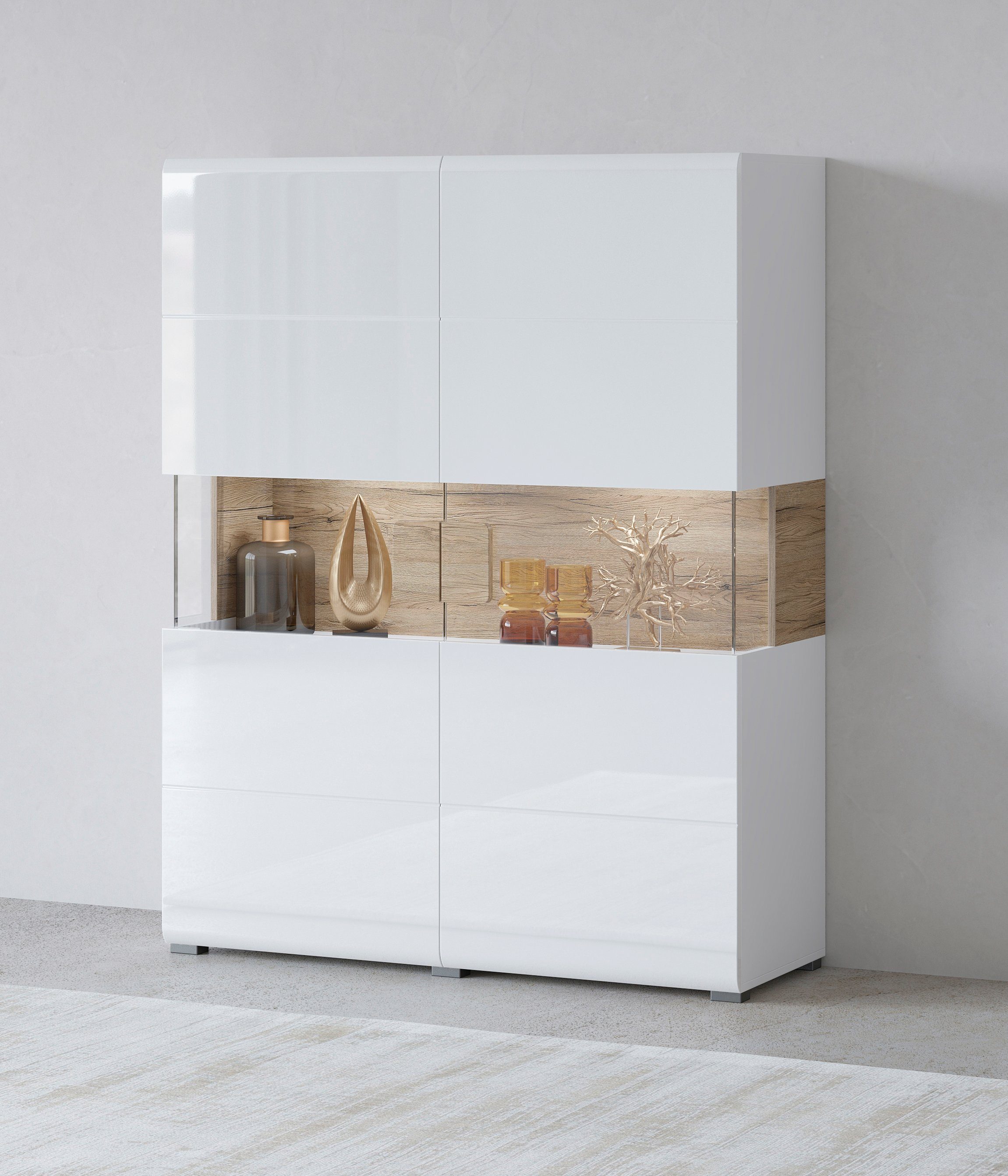 Helvetia Highboard Toledo, Höhe 152 cm