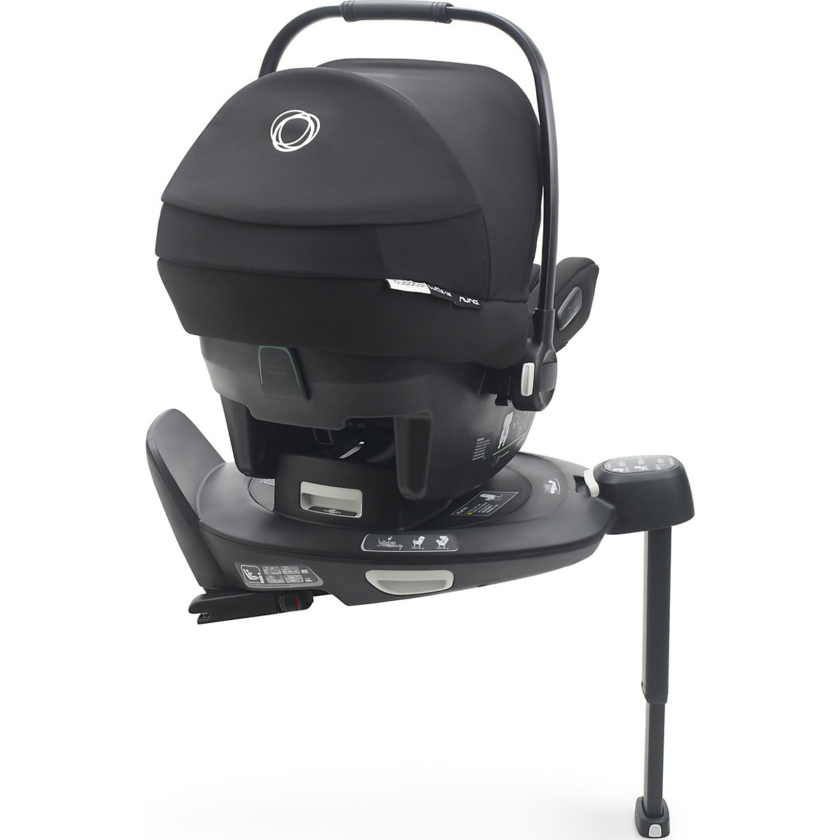 Babyschale Turtle Air by Nuna , schwarz