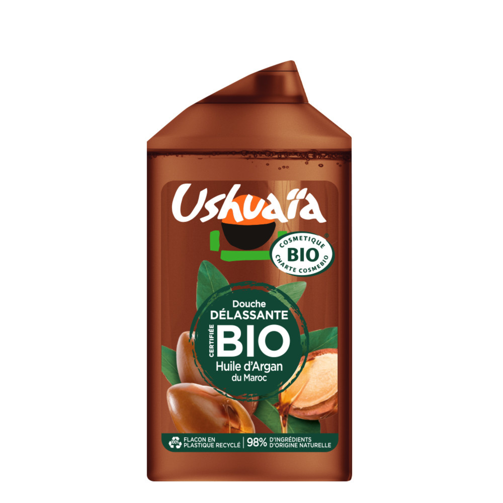 ushuaïa Ushuaïa Douche Certifiée Bio Argan 250ml Douche certifiée BIO délassante à l'Argan