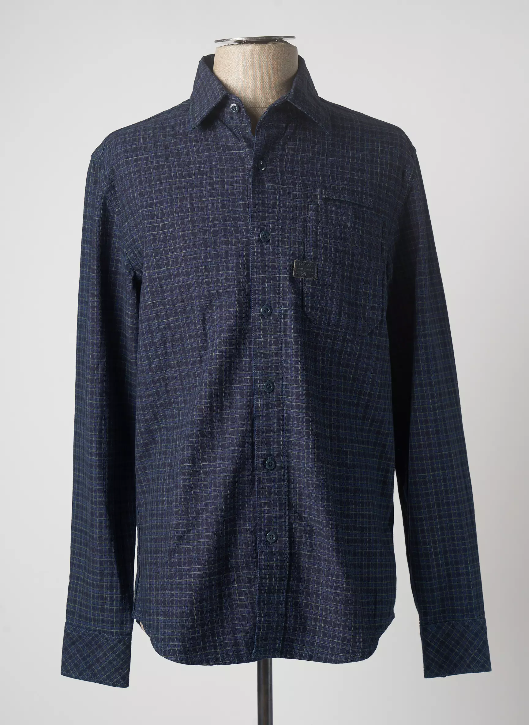 Raw 7 Manches Longues Homme couleur bleu