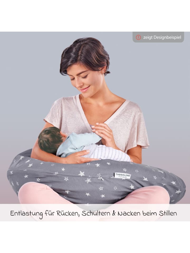 Theraline Stillkissen Das Original mit Mikroperlen-Füllung inkl. in beige günstig kaufen onesize
