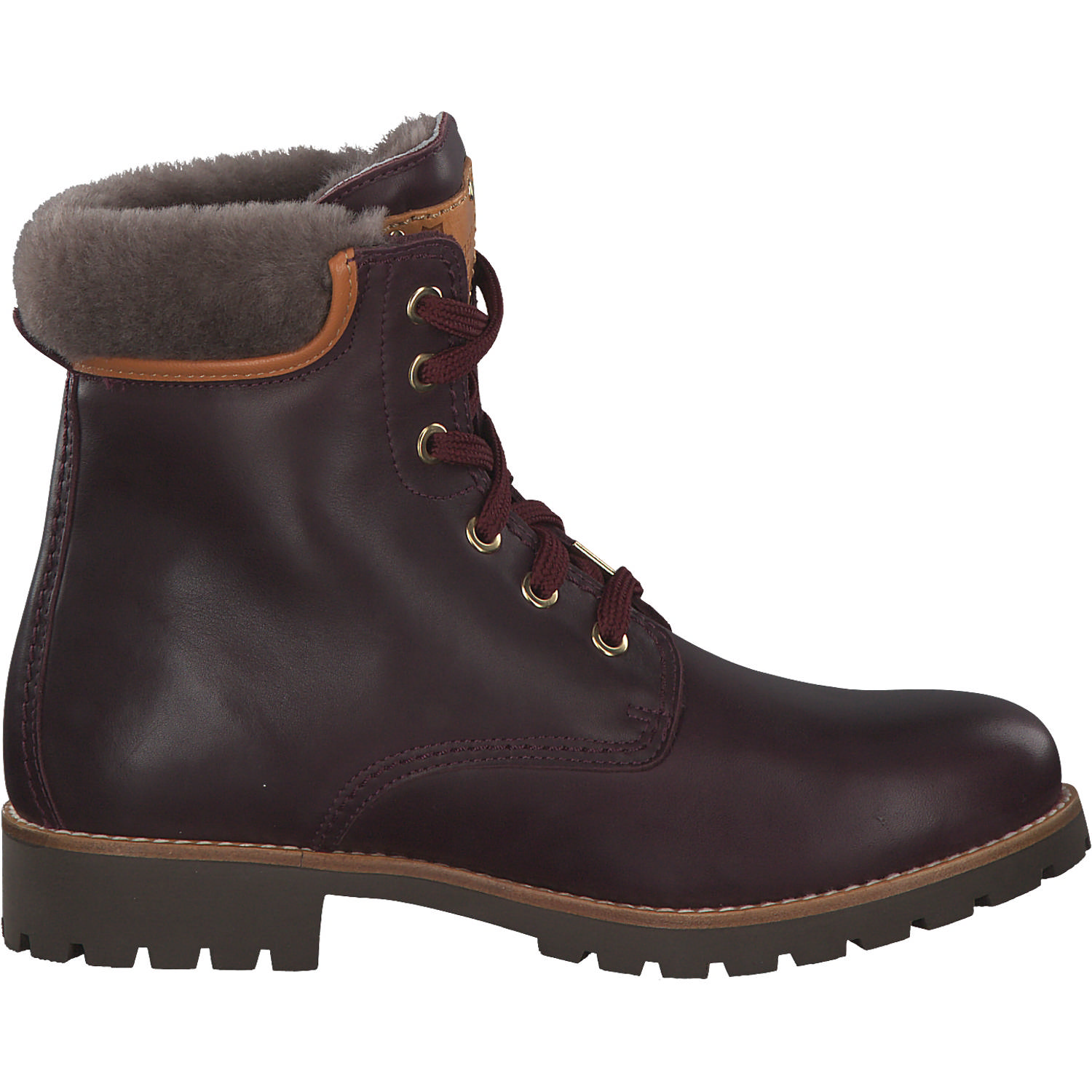 Panama Jack Travelling Panama 03 Igloo B, Winterstiefel, Damen, Rot (Burgundy)