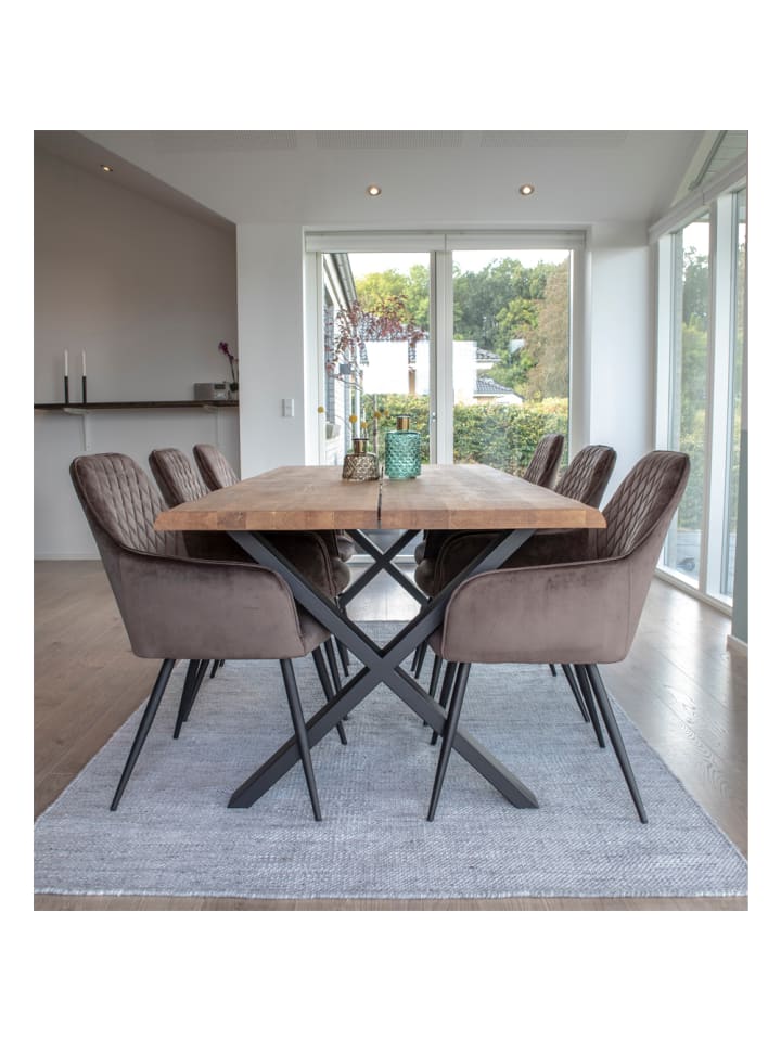 ebuy24 Essgruppe Tony 4 (7-teilig) Violet 95 x 200 cm günstig kaufen onesize