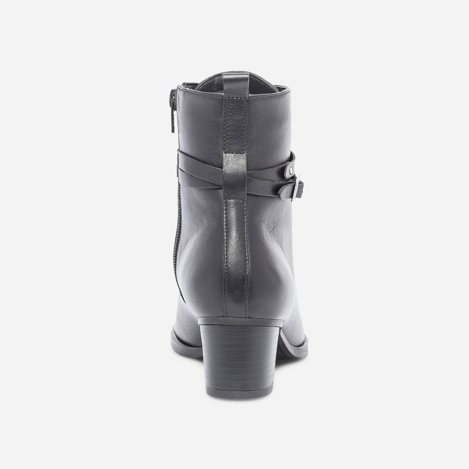 Bottine ERAM FLEX noire en cuir