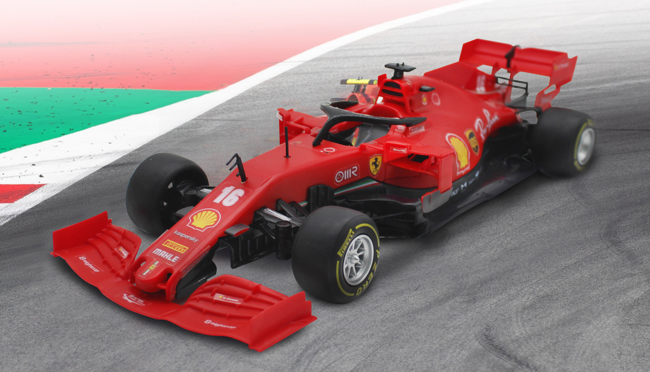 Jamara e.K. JAMARA-403007-Ferrari SF 1000 1:16 rot 2,4GHz Bausatz