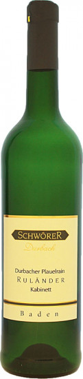 2022 Durbacher Plauelrain Ruländer Kabinett - Weinhaus Schwörer