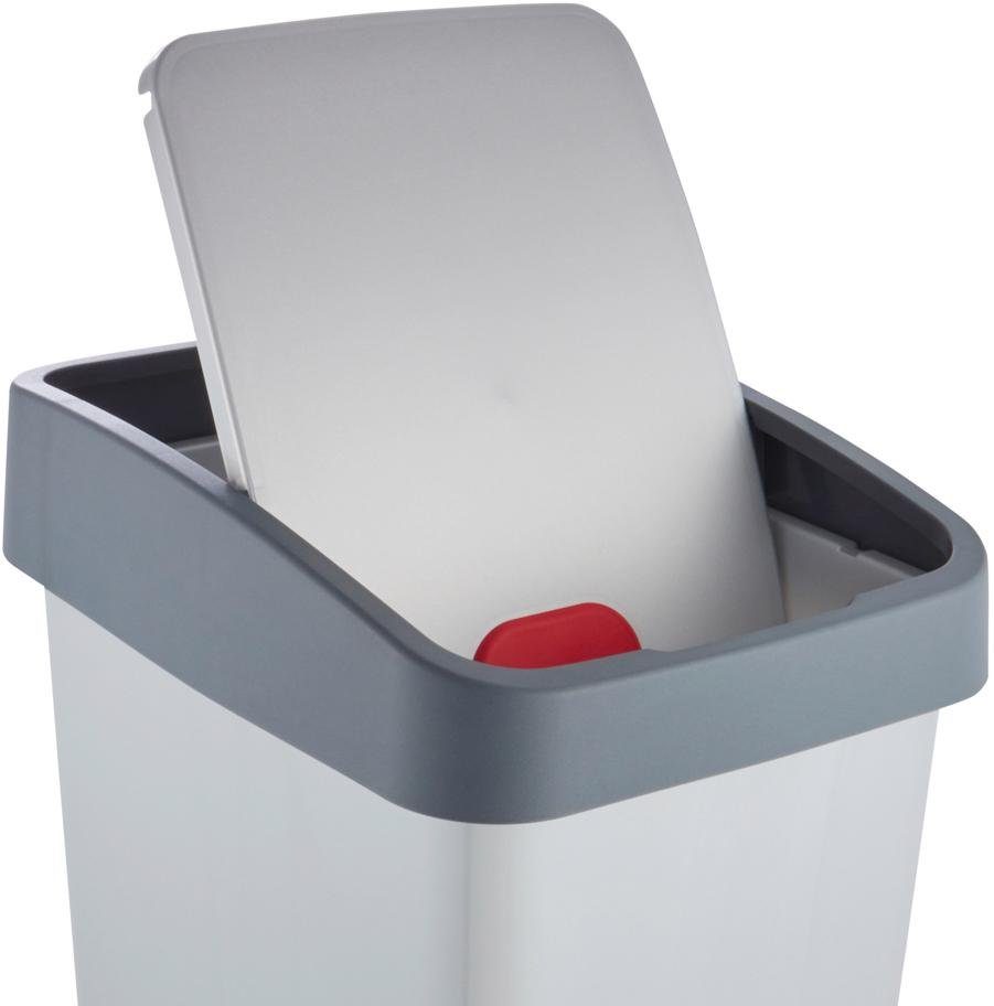 keeeper Mülleimer magne, 45 L, mit Flip-Deckel, Soft-Touch, Made in Europe