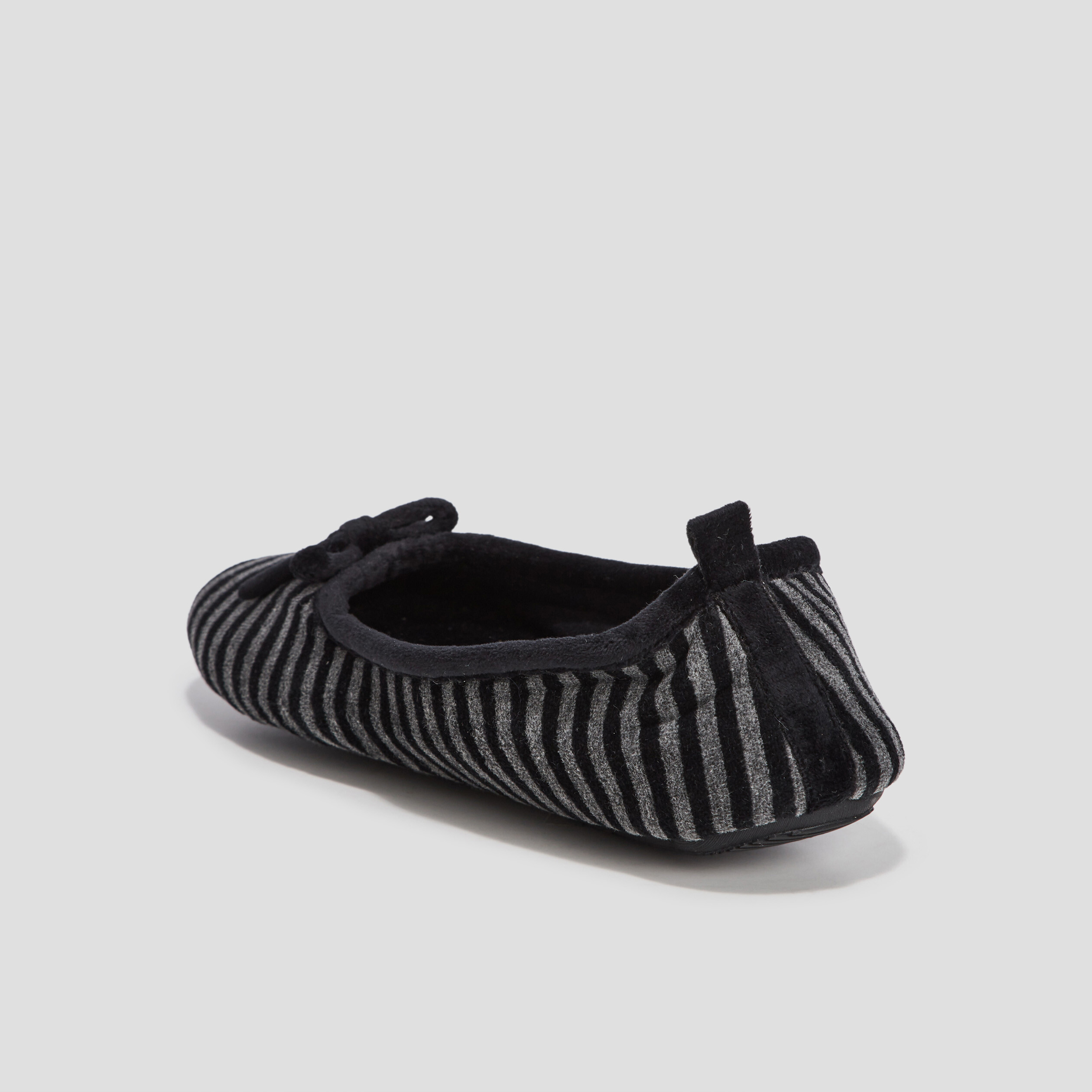 Chaussons ballerines noir femme | La Halle