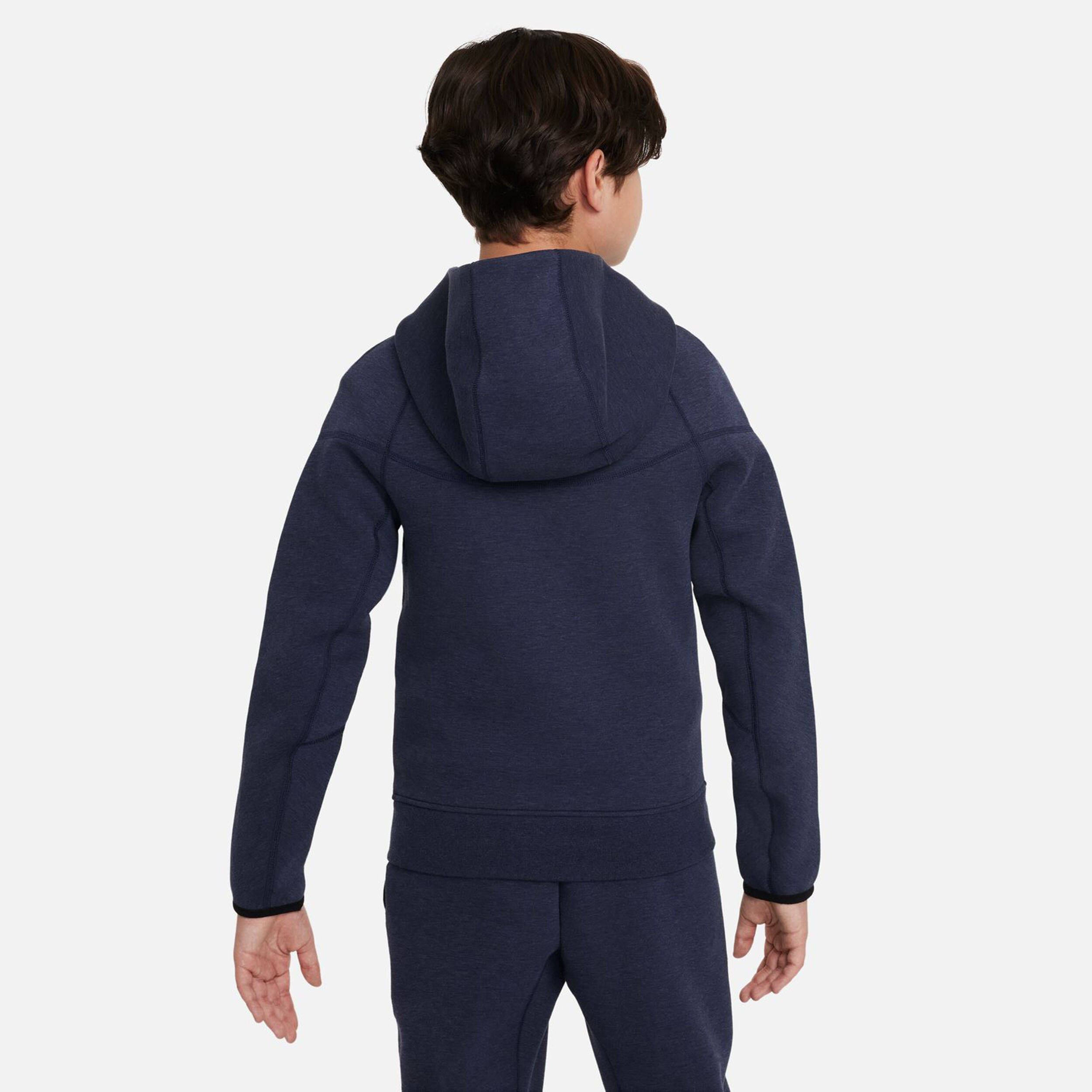 Tech Fleece Full-Zip Sweatjacke Jungen - Dunkelblau