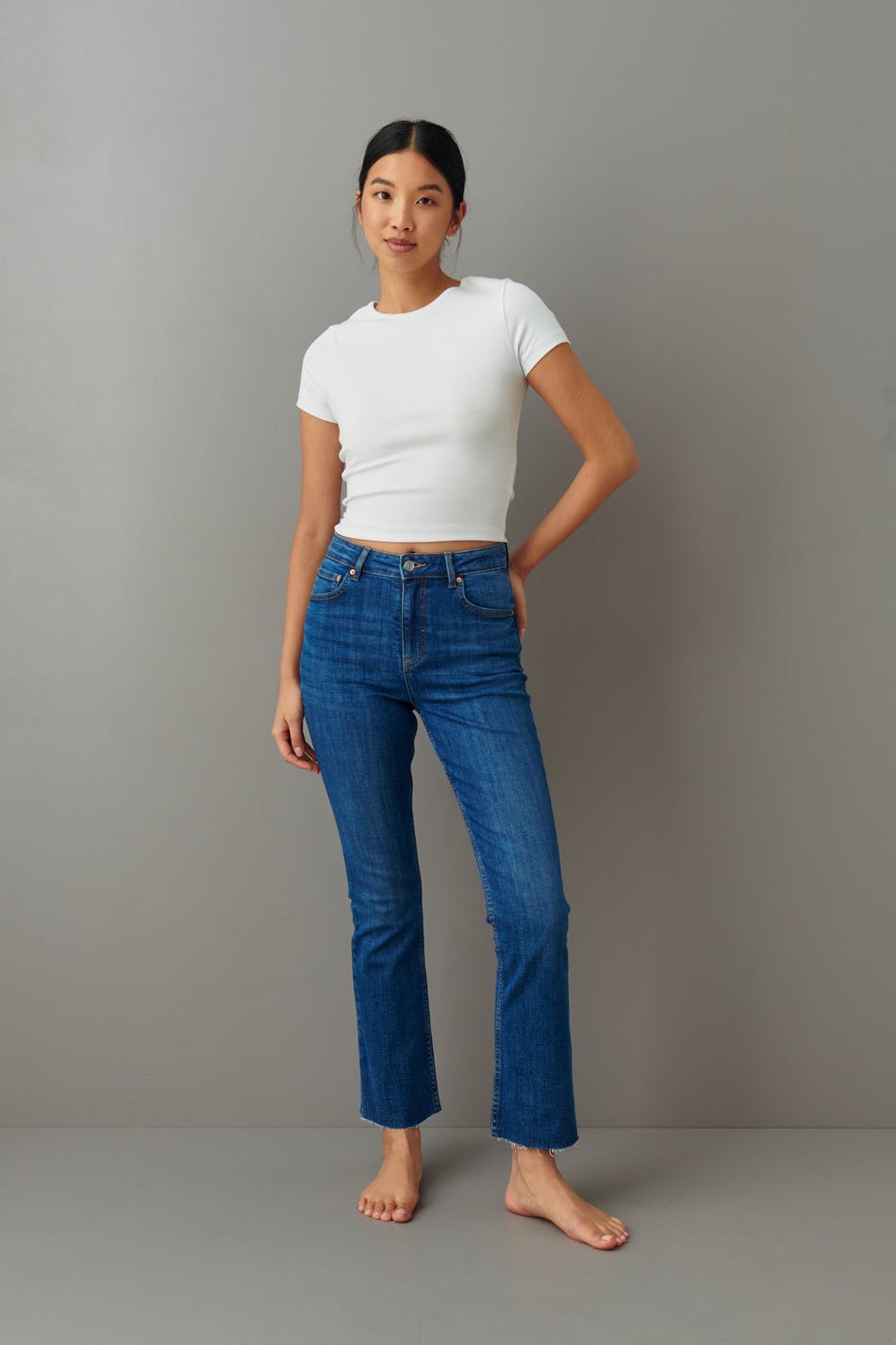 Kick flare jeans