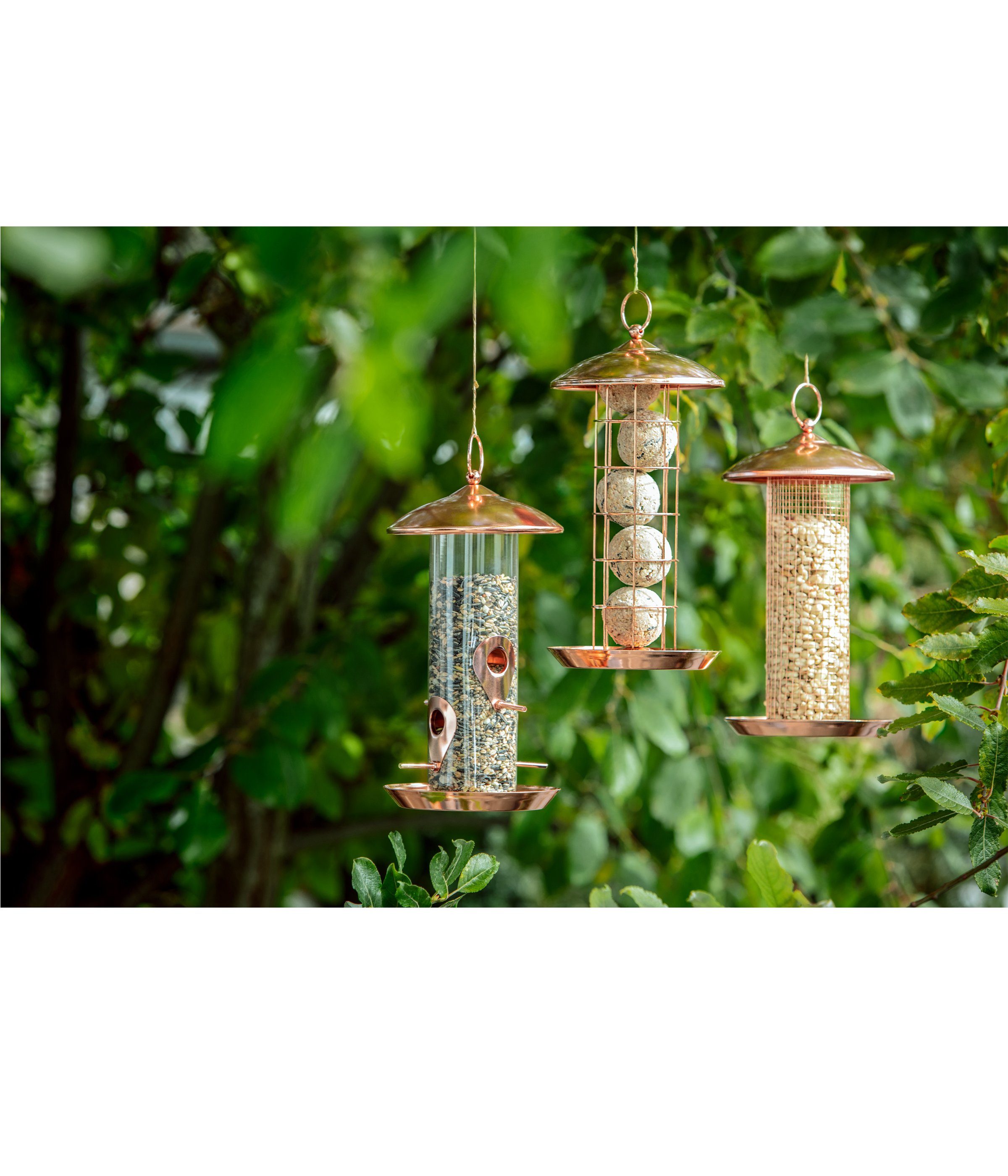 Dehner Futterhaus Natura Wildvogel-Futtersäule Manon, Ø 16 x 30 cm