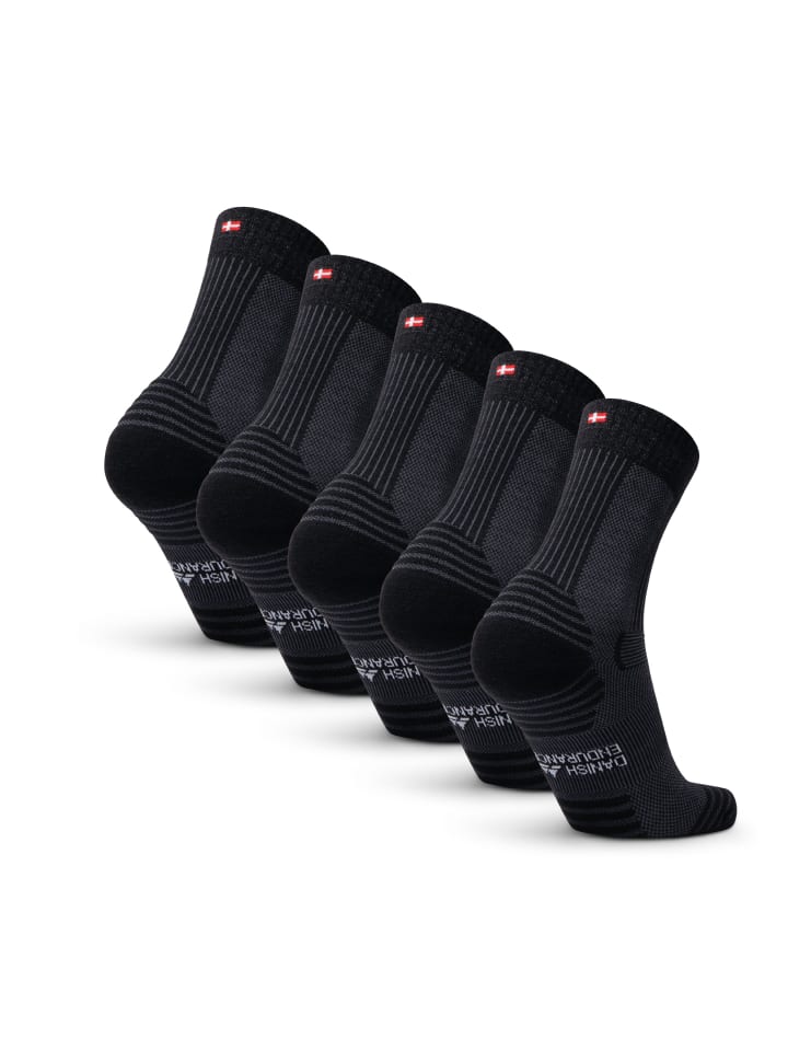 DANISH ENDURANCE Socken Merino Hiking Light in schwarz günstig kaufen