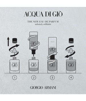 Giorgio Armani Acqua di Giò Homme Refilllable Eau de Parfum-40 ml