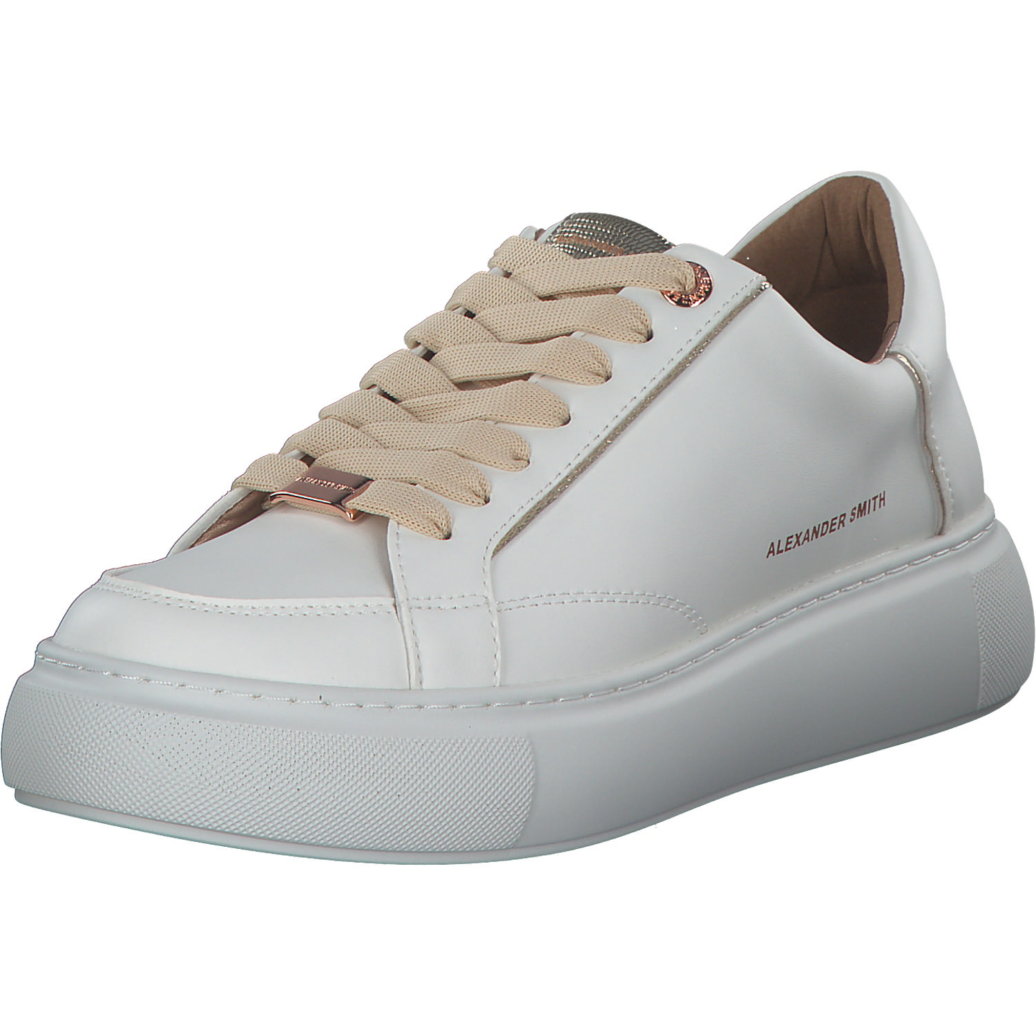 Alexander Smith Greenwich AW GCD, Sneakers Low, Damen, weiss