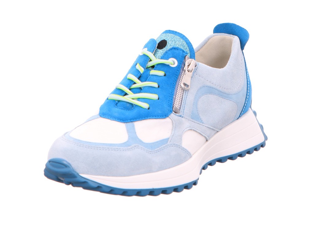 WALDLÄUFER Freizeit Schnürer blau 797002