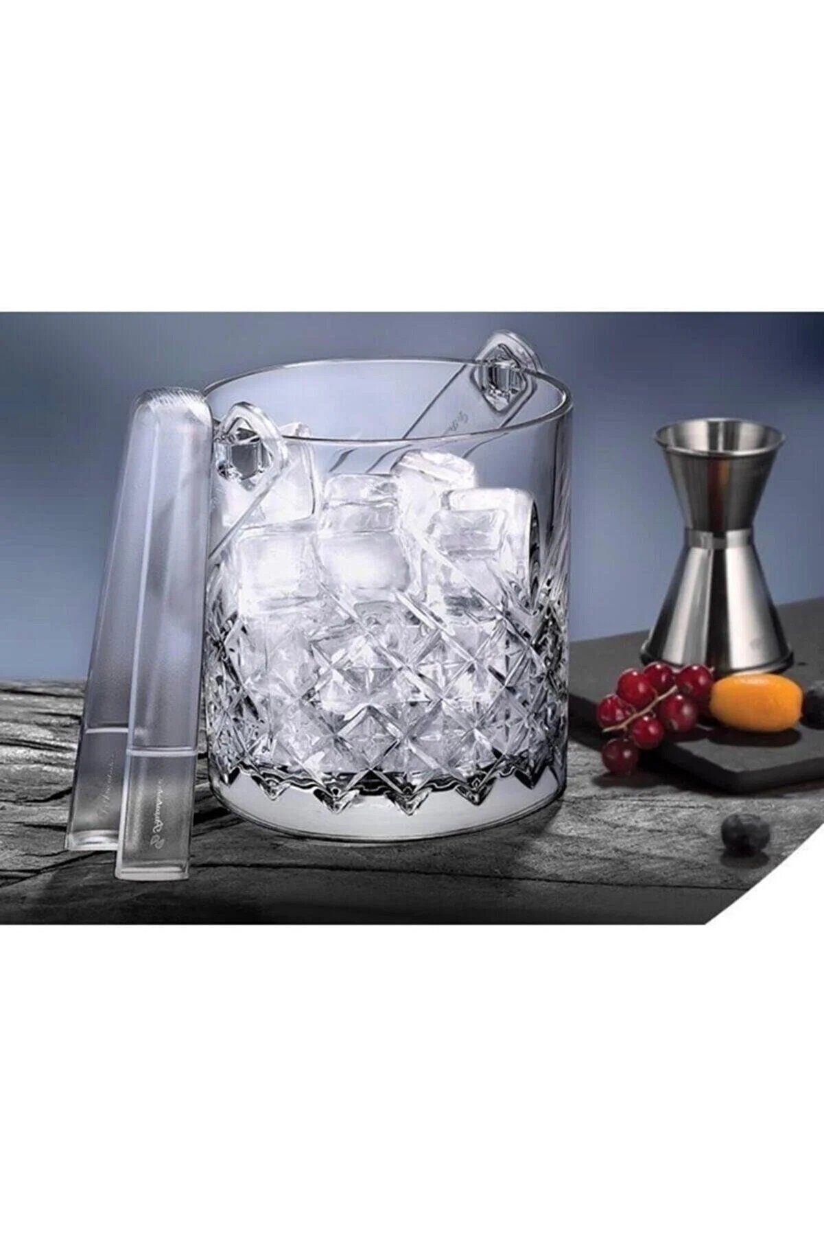 Pasabahce Eiseimer Timeless ICE Bucket 1000 ML Eiseimer Eiswürfelbehälter Glas