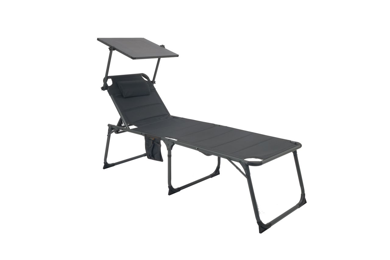Technaxx faltbare 20 Watt Solar-Sonnenliege TX-275