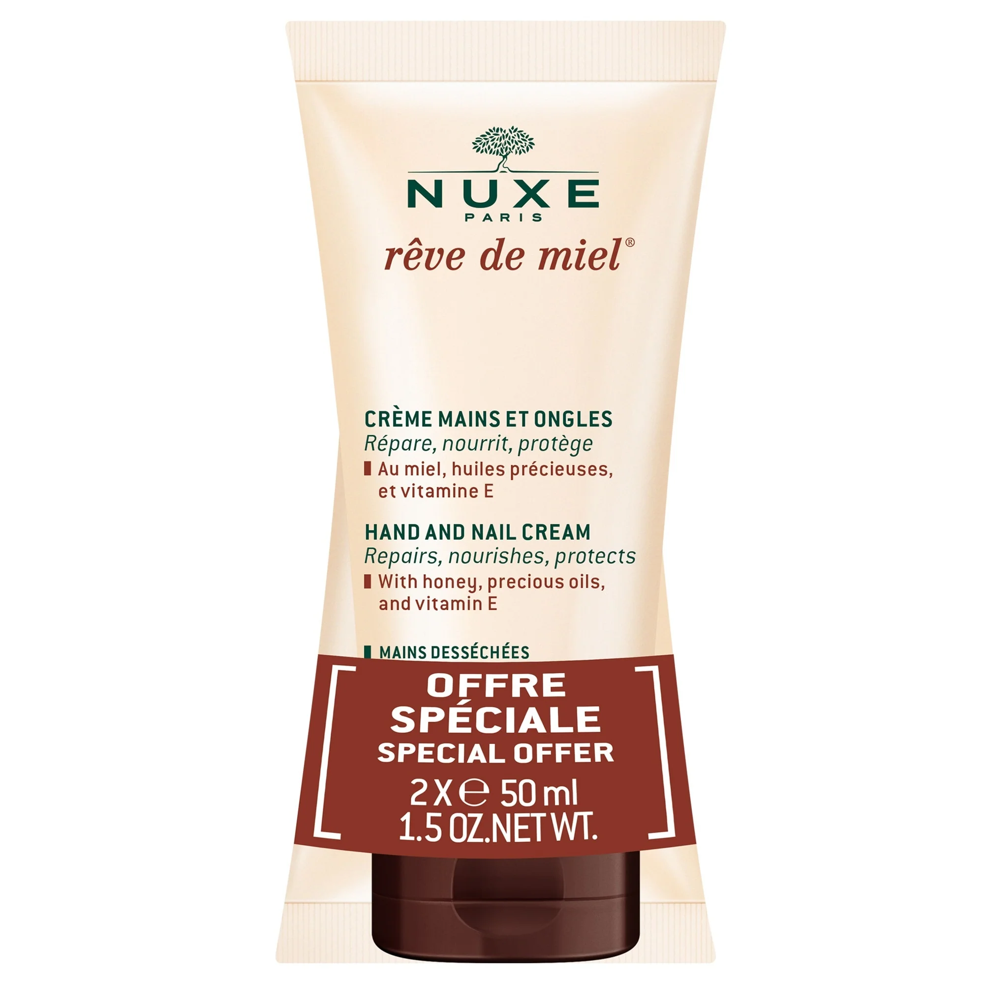 Reve de Miel Duo Honig Hand- und Nagelcreme - Handpflege