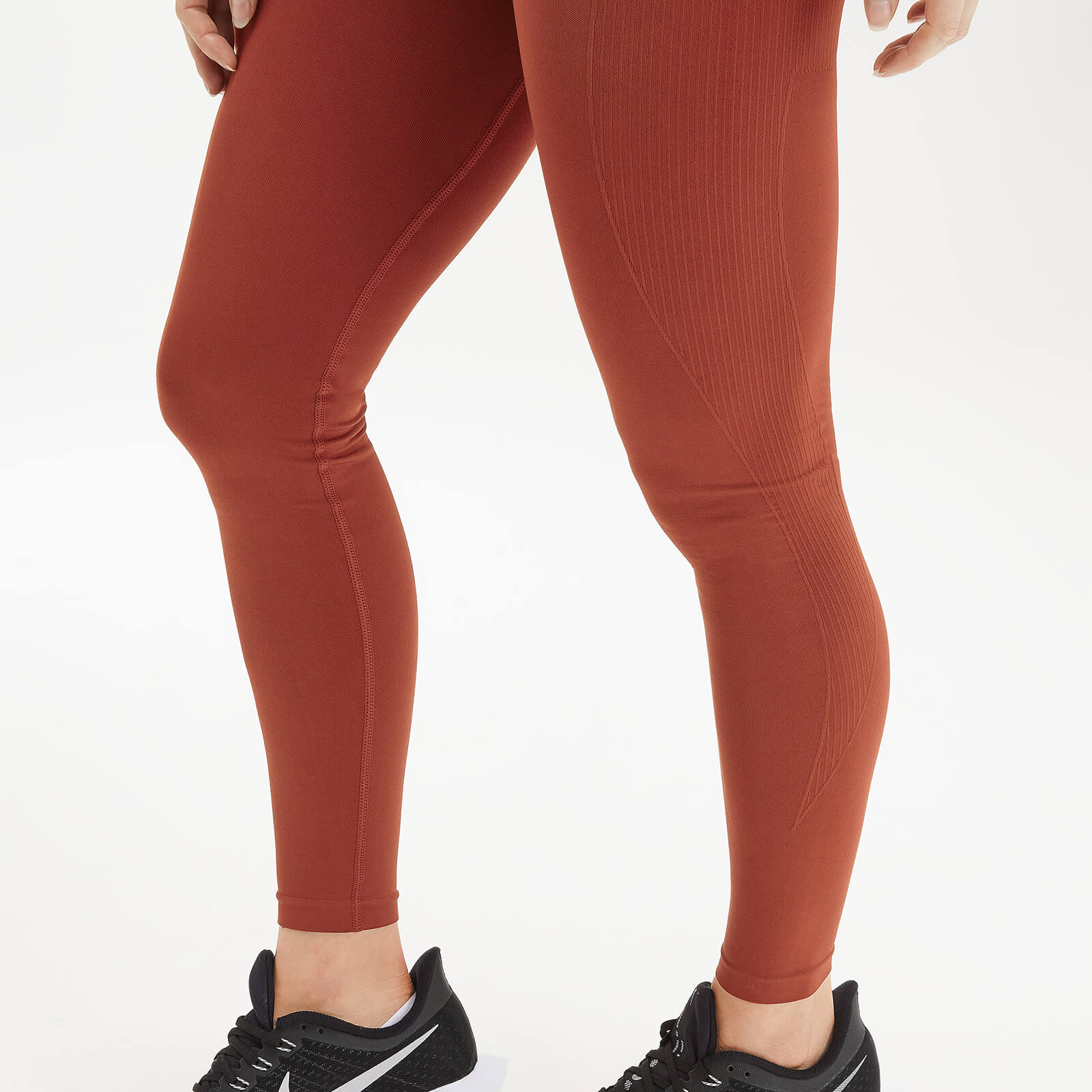 MP Women's Shape Seamless Ultra Leggings - Burnt Red