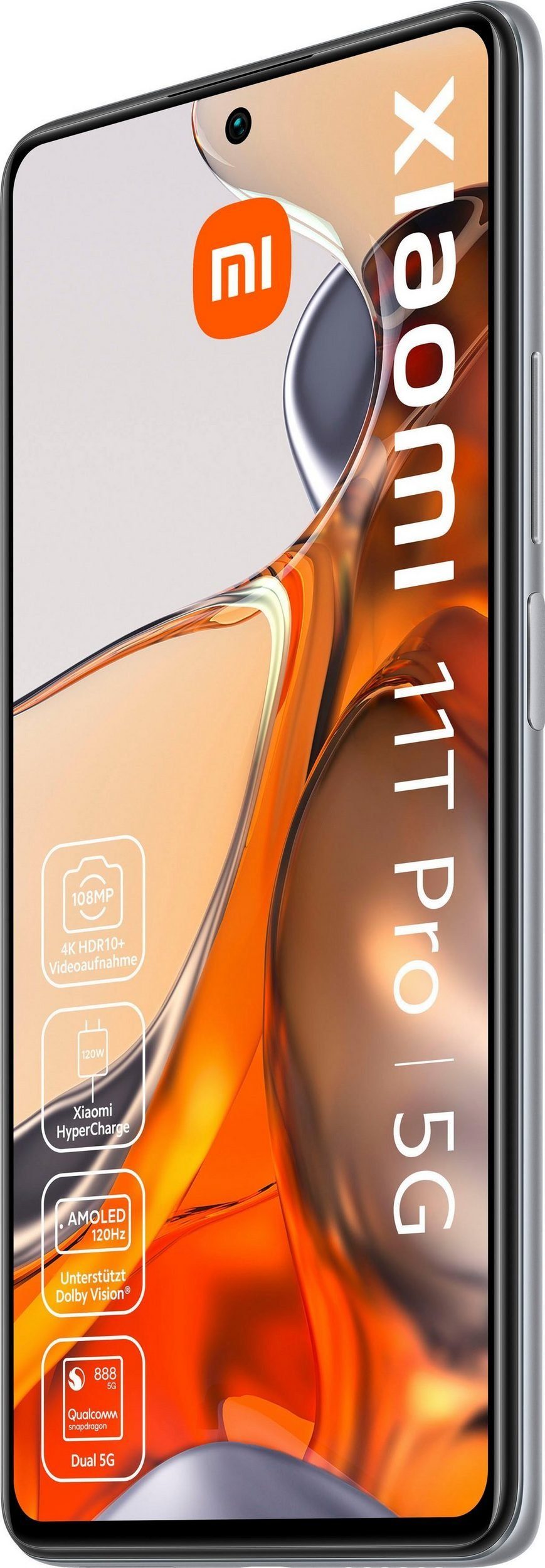 Xiaomi 11T Pro Smartphone (6,67 Zoll, 8GB, 256 GB Speicherplatz) Handy (16,94 cm/6.67 Zoll, 256 GB Speicherplatz, 108 MP Kamera)