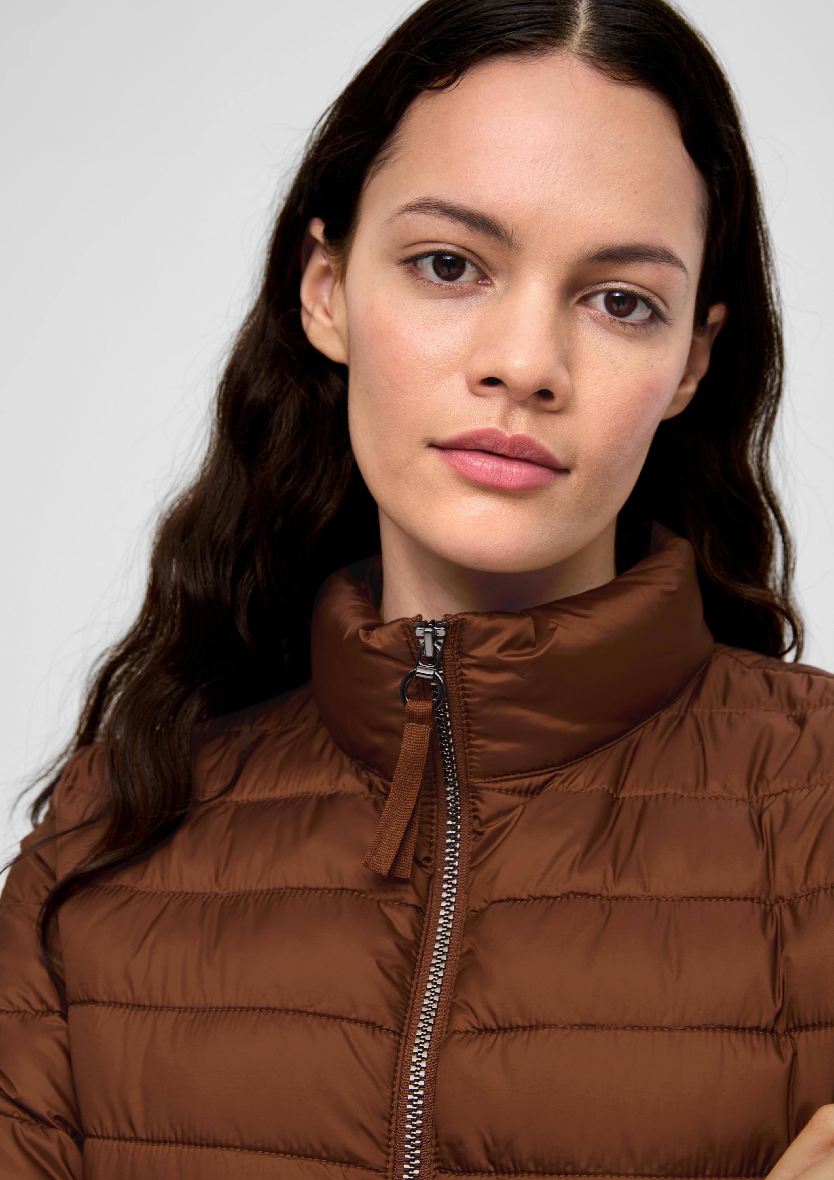 Steppjacke mit Reißverschlusstaschen  2135777-8760