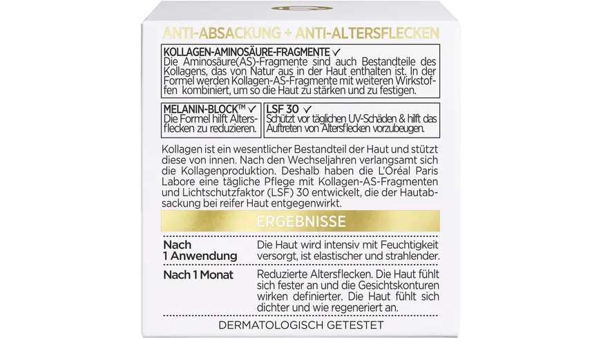 L'Oréal Paris Age Perfect Pro-Kollagen Experte Tagespflege LSF 30 50 ml