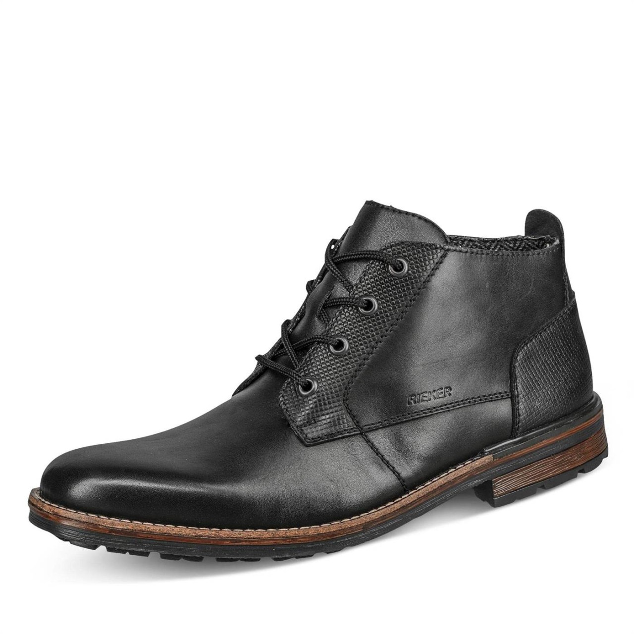 RIEKER Stiefeletten schwarz