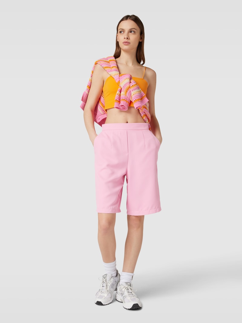 Shorts mit französischen Eingrifftaschen Modell 'TALLY' in rosa