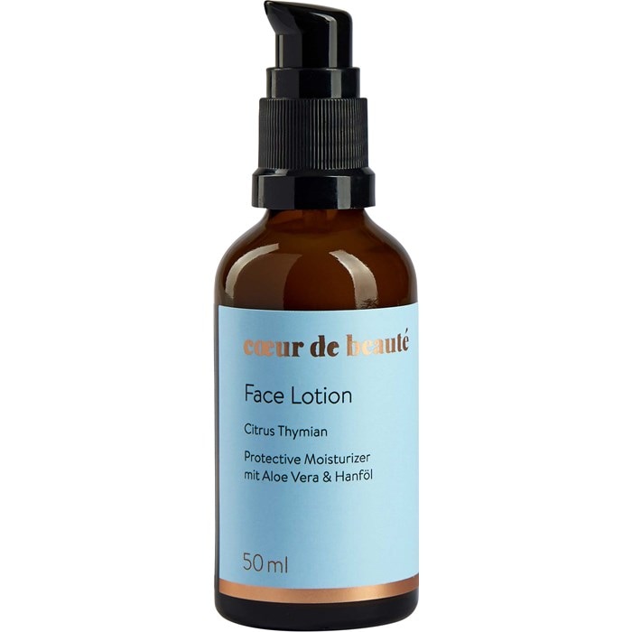 Face Lotion mit grünem Tee & Hanföl