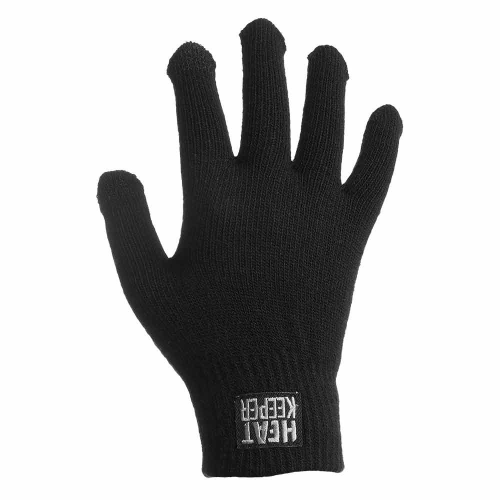 Heat Keeper Black 9-12 Jahr Kinder Thermische Handschuhe