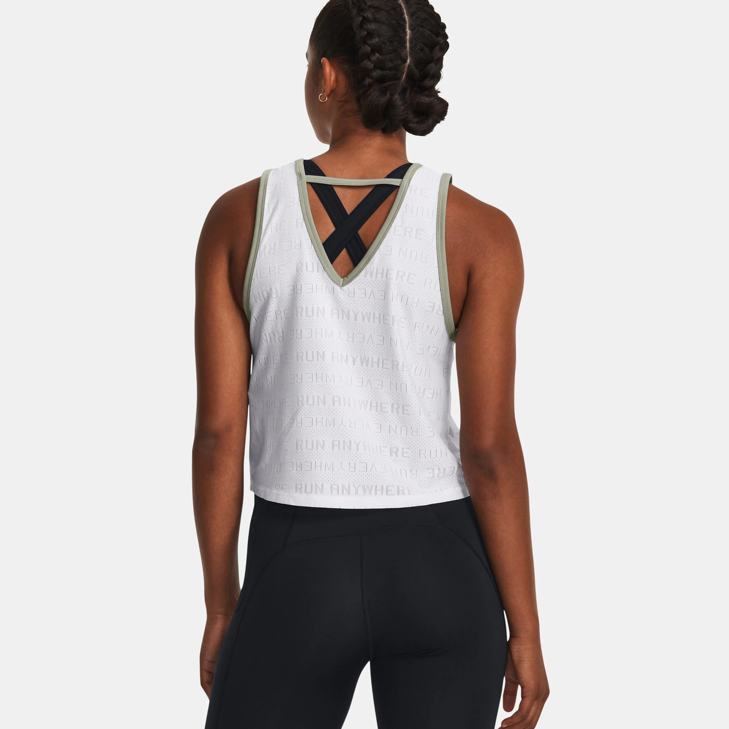 Run Everywhere Tank-Top Damen - Weiß