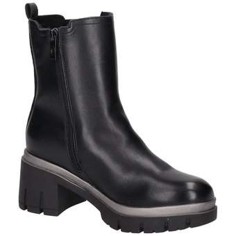 Tom Tailor Chelsea Stiefelette in schwarz