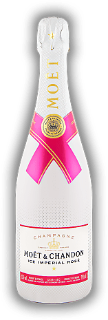 Moet & Chandon Ice Imperial Rosé Demi Sec Moet & Chandon Ice Imperial Rosé Demi Sec Champagnergenuss mit persönlicher Note - Bricht mit den traditionellen Champagner-Werten. 0,75	 Liter - Vol 12%
