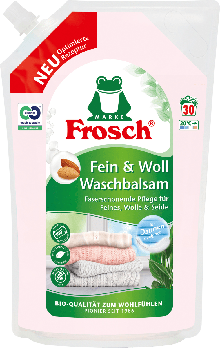 Fein-&Wollwaschmittel flüssig, 30 Wl