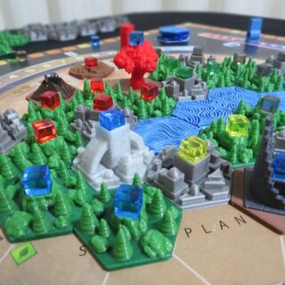 Ocean Tiles for Terraforming Mars - 9 pieces