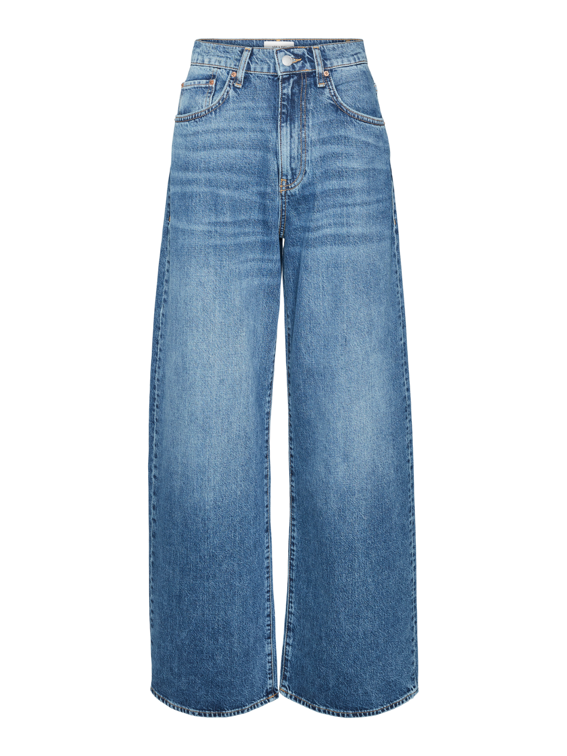 VMELINA Super High Rise Weiter Beinschnitt Jeans
