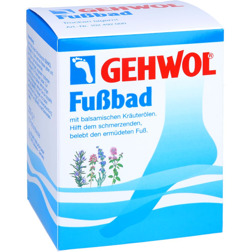 Fußbad Portionsbtl.