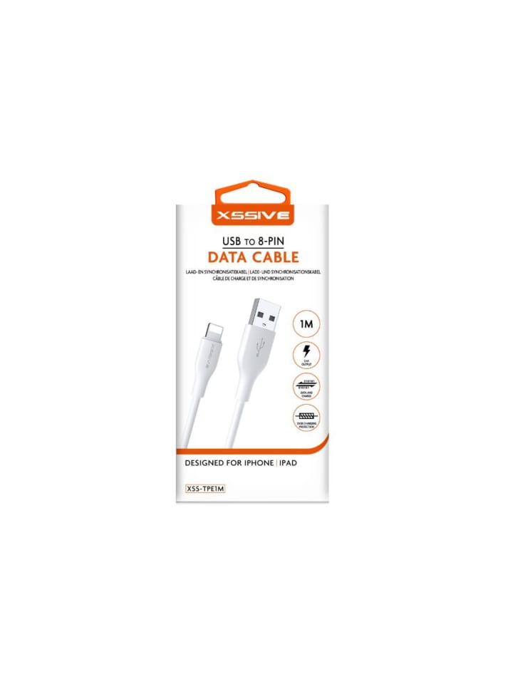 COFI 1453 2.4A 1 Meter Phone Datenkabel 2.4A USB zu Phone Schnell in Weiß günstig kaufen onesize
