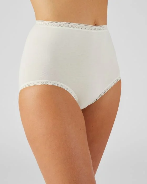 Lot de 3 culottes maxi coton stretch + 1 GRATUITE.
