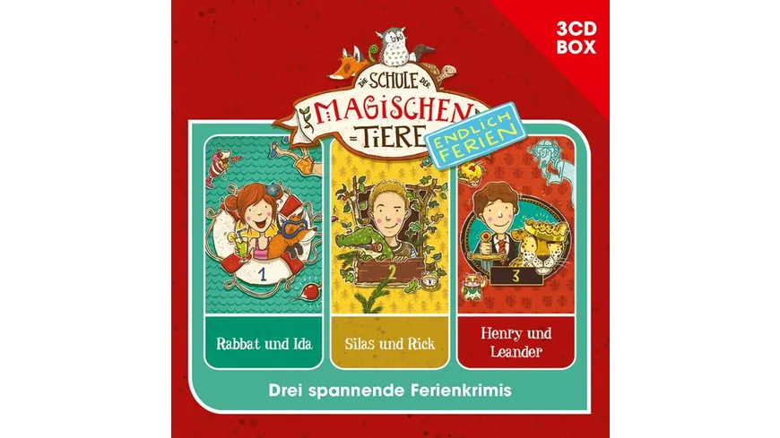 Endlich Ferien-3-CD Hörspielbox Vol.1