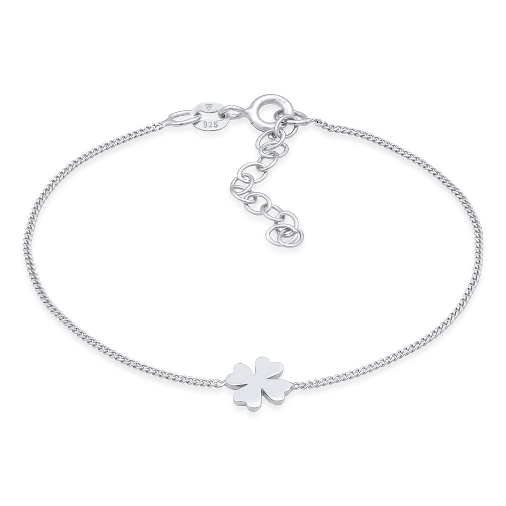 Elli Elli Bracelet Femmes Trèfle Porte-bonheur en filigrane en argent sterling 925 Bracelet