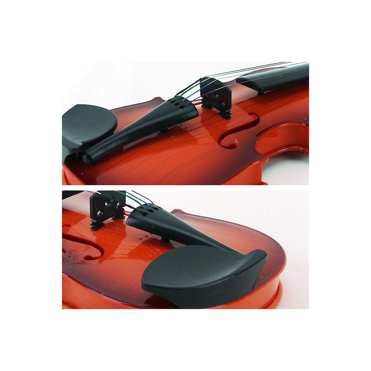 Musik-Erleuchtungs-Musikspielzeug für Kinder (zufällige Farbe) Simuliertes Geigenmusikspielzeug für Kinder (zufällige Farbe)