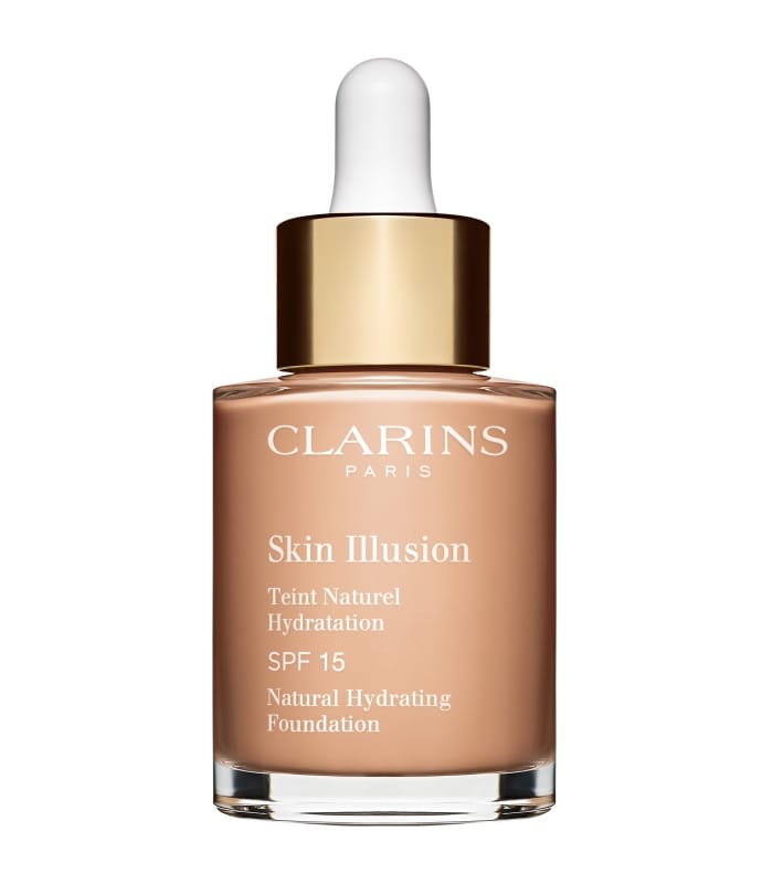 Clarins-SKIN ILLUSION -Fond de Teint Naturel Hydratation SPF 15 Flacon 30ml