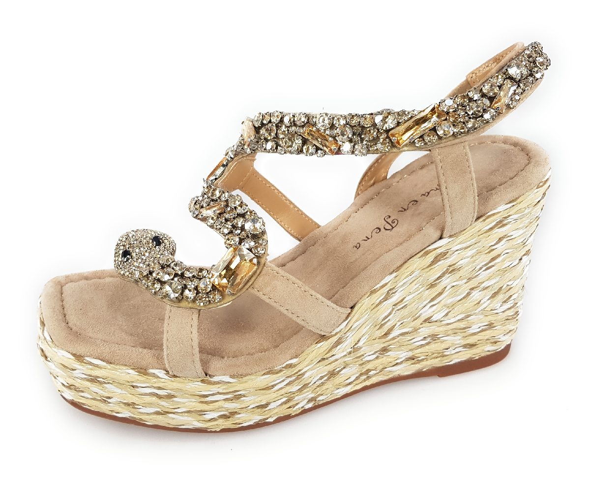 Alma En Pena V23603 Beige suede vison