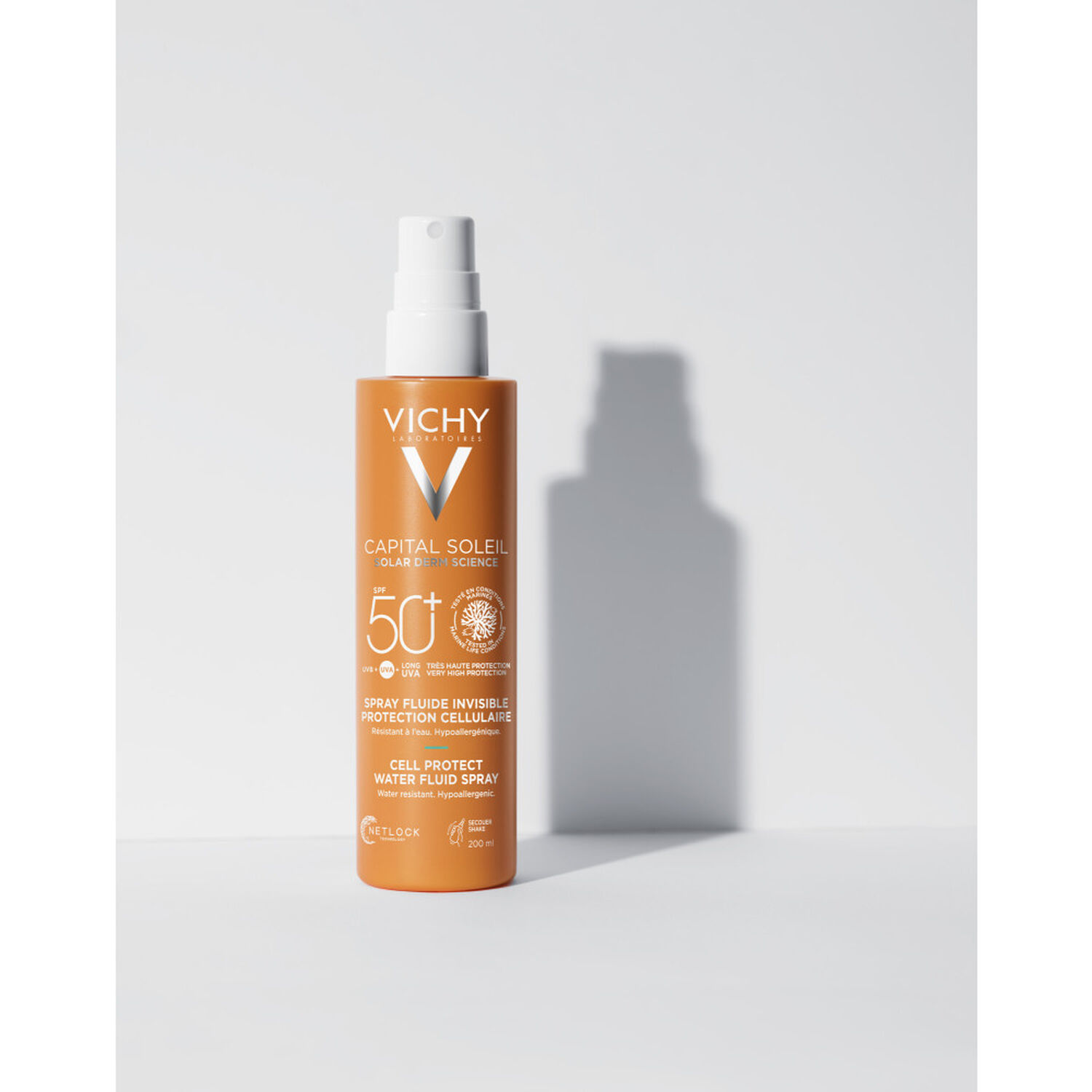 Vichy Capital Soleil SPF50+ Fluide Solaire Corps et Visage 200 ml