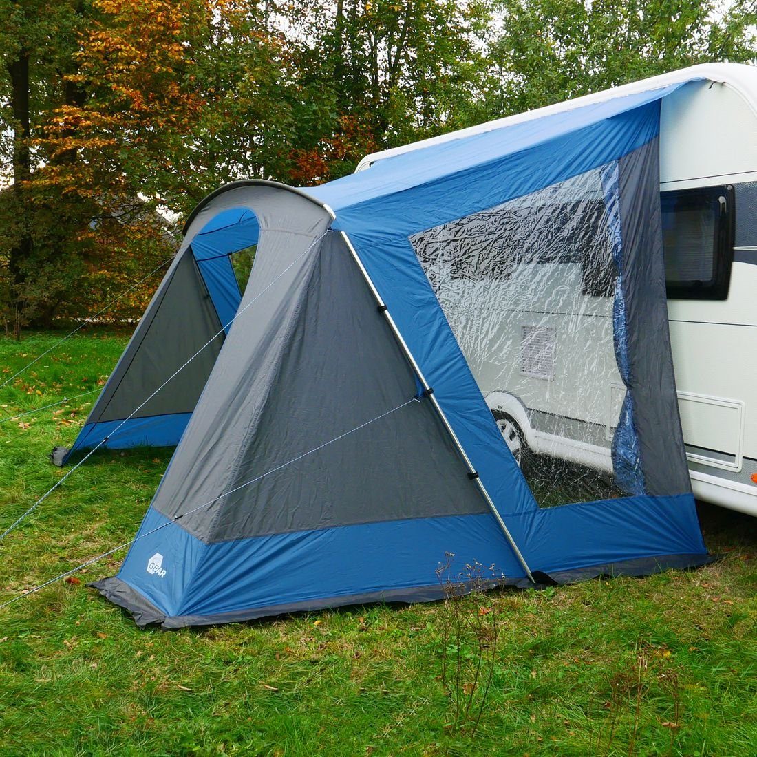 yourGEAR Vorzelt your GEAR Sharki 330 - Wohnwagen Sonnendach Vorzelt Alugestänge, Personen: 0