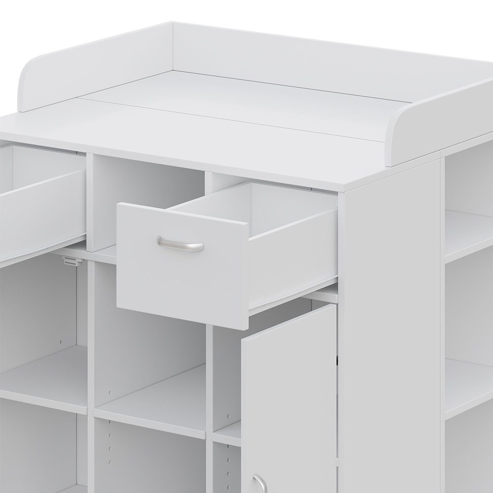 Livinity Wickelkommode Wickeltisch Lotte Weiß modern